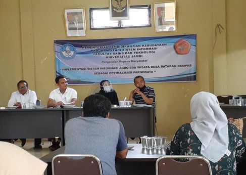 Desa Dataran Kempas Menjadi Destinasi Wisata Terbaru,Prodi Sistem Informasi Unja Luncurkan Website  Agro-Edu Wisata.