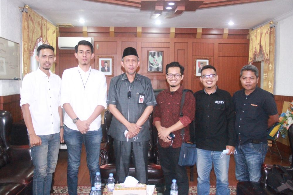 Silaturahmi Dengan Pemerintah Daerah, GM JEKTV Sambangi Pemkab Tanjung Jabung Barat