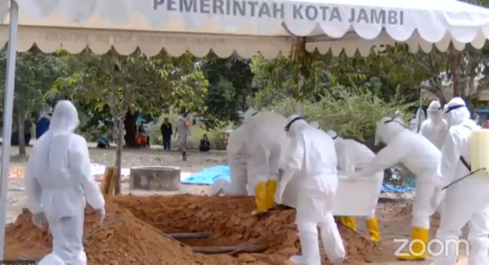 Putra Bungsu Walikota Fasha Dimakamkan Dengan Protokol Covid-19