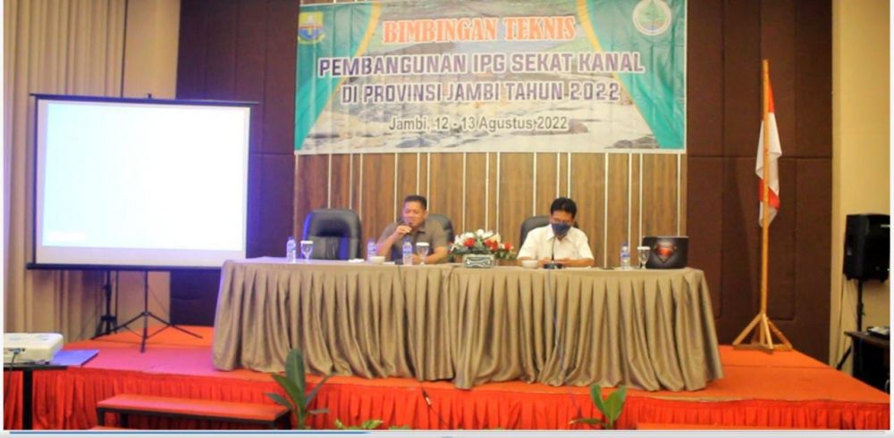 Dishut Jambi Gelar Bimtek Pembangunan Ipg Sekat Kanal Diikuti 65 Peserta Pokmas Se Provinsi Jambi