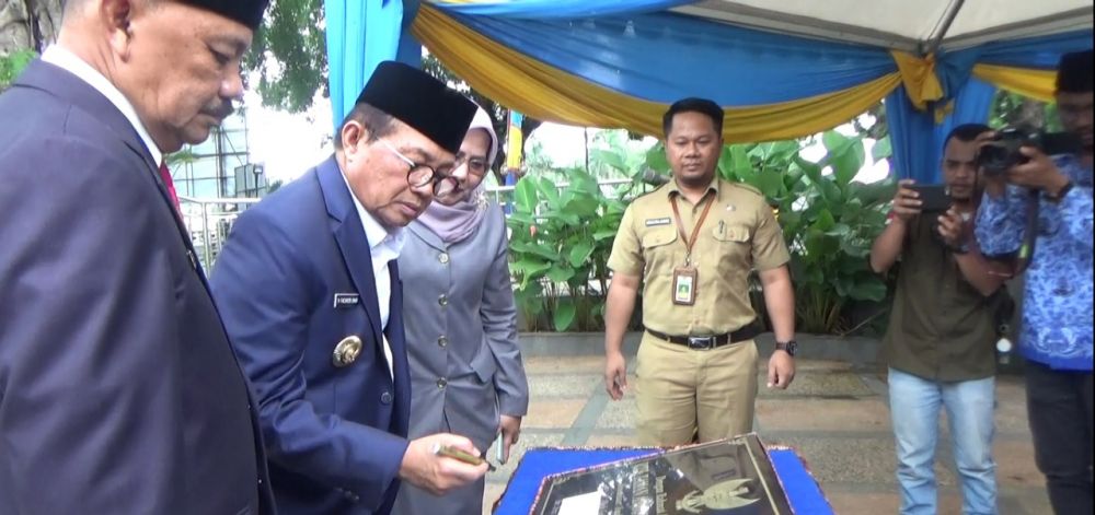Gubernur Jambi Resmikan RTH Taman Anggrek Sri Soedewi