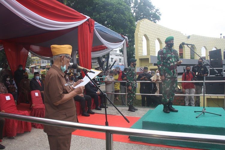 Untuk Pertamakalinya Pemprov Jambi Menggelar Upacara Memperingati Peristiwa Sejarah Pertempuran Simpang III Sipin