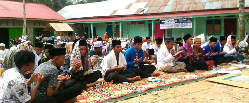 Peduli Rohingya,  Mahasiswa dan Santri di Bungo Sholat Gaib