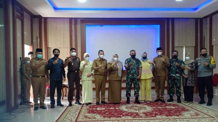 Bupati Masnah Busyro Sambut Silaturahmi Pamitan Brigjen TNI M Zulkifli 