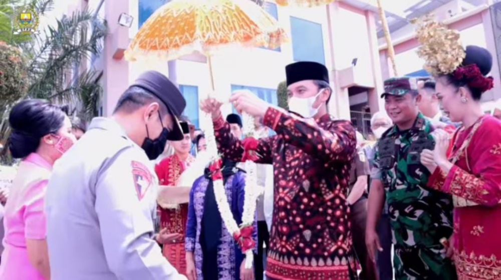 Ketua DPRD Provinsi Jambi Sambut Kedatangan Kapolda Jambi Irjen Pol Rusdi Hartono