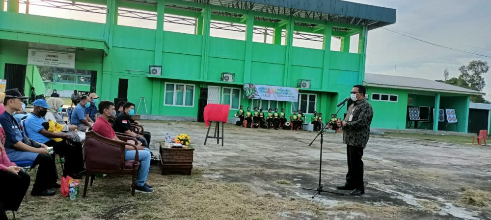 Dispora Kota Jambi Gelar Konser Akhir Tahun dan beri Piagam Serta Mendali Kepada Marching Band Bahana Tanah Pilih