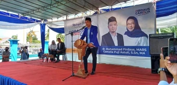 Hafiz mengundurkan diri, Firdaus - Camelia Deklarasi maju sebagai paslon pilkada Batanghari