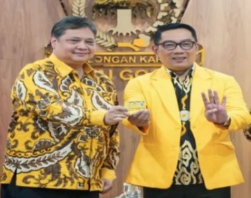 Jabatan Wakil Ketua Umum bidang Penggalangan Pemilih di Partai Golkar. Ridwan Kamil : Saya Sebenarnya Tidak Meminta