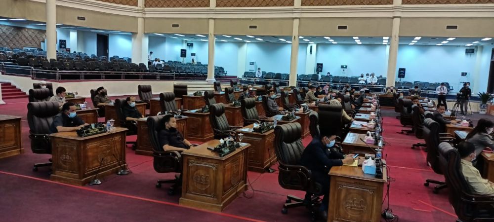 DPRD Kota Jambi Gelar Paripurna Atas Jawaban 3 Ranperda