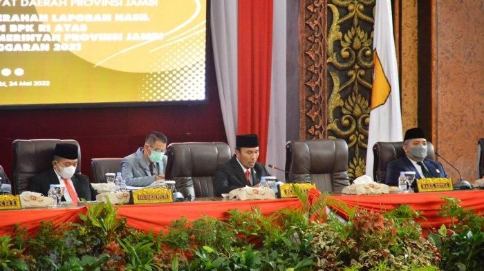 Ketua DPRD Edi Purwanto Beri Masukan Terhadap LHP BPK Atas Laporan Keuangan Pemprov Jambi