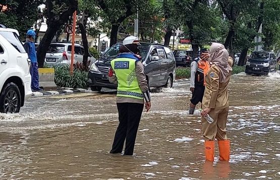 Banjir di Jakarta Pusat, Anak Buah Anies Baswedan Bilang Bukan karena Hujan Ibu Kota Pagi Tadi