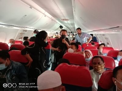 Penumpang Lion Air Terkurung di Dalam Pesawat