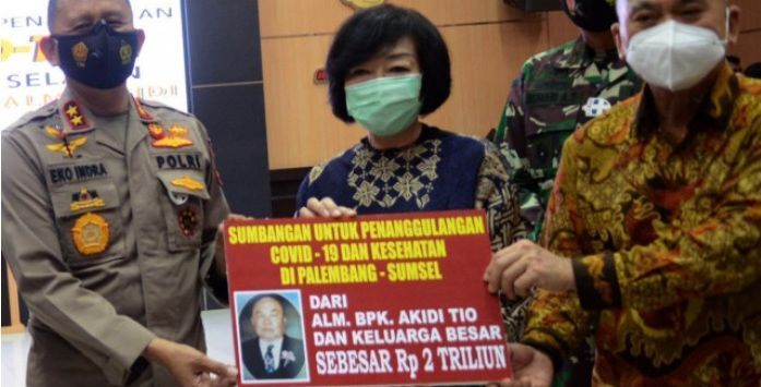 Mabes Polri Turun Tangan Usut Donasi Akidi Tio, Kapolda Sumsel Ikut Diperiksa