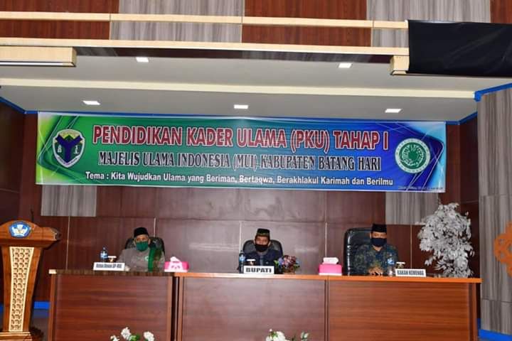 Pembukaan Pelatihan Pendidikan Kader Ulama Batanghari Berlangsung Sukses