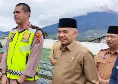 Bupati Kerinci Siapkan Jalur Evakuasi Jika Terjadi Letusan Gunung Kerinci