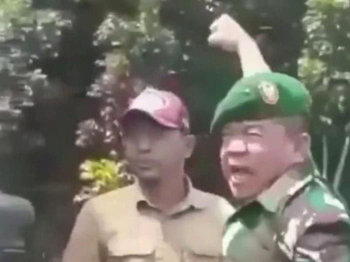 Viral !!! Mengamuk di Lahan yang Digusur PT Sentul City Brigjen Junior Tumilaar Sebut Sosok Jenderal Penghianat Bangsa