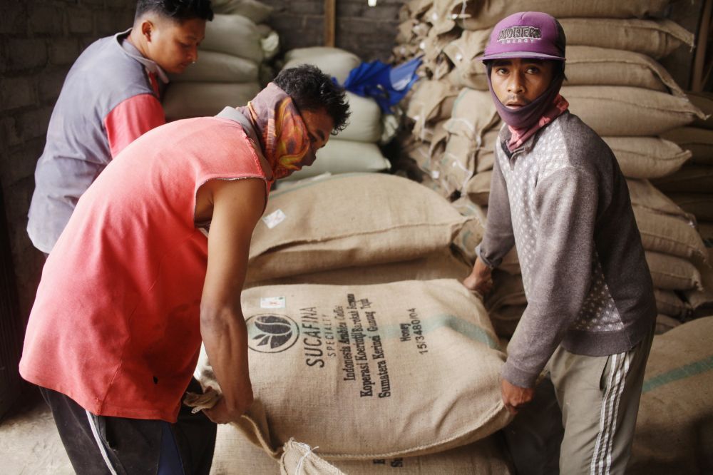 15,9 Ton Kopi Berlayar ke Belgia