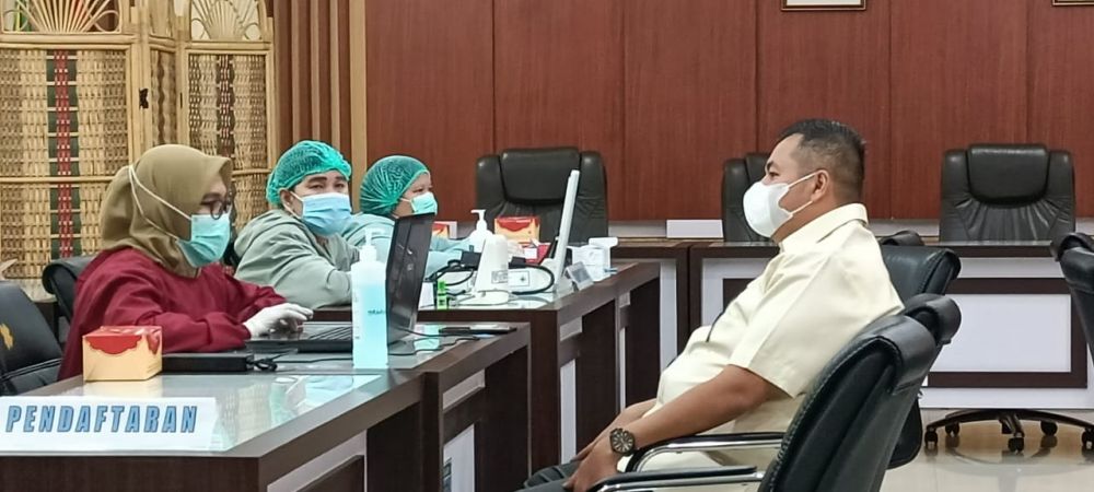 Kini Giliran DPRD Kota Jambi di Vaksin