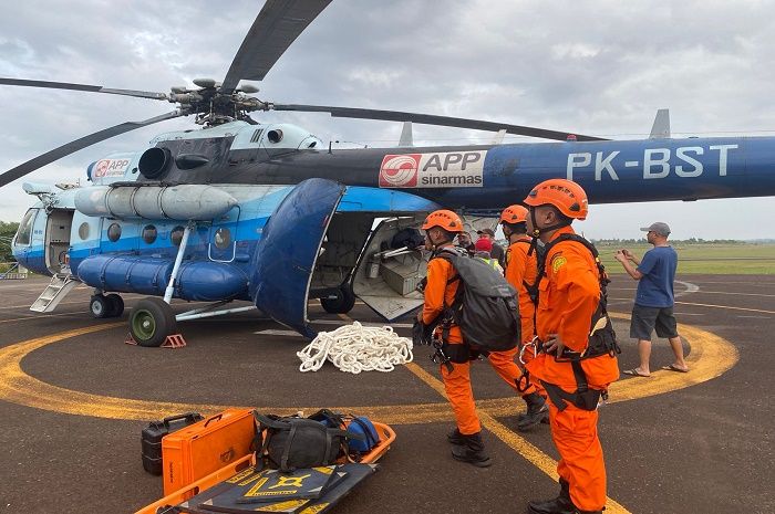 Proses Evakuasi Hari Ke 3, 6 Unit Helikopter Diberangkatkan untuk Membantu Evakuasi