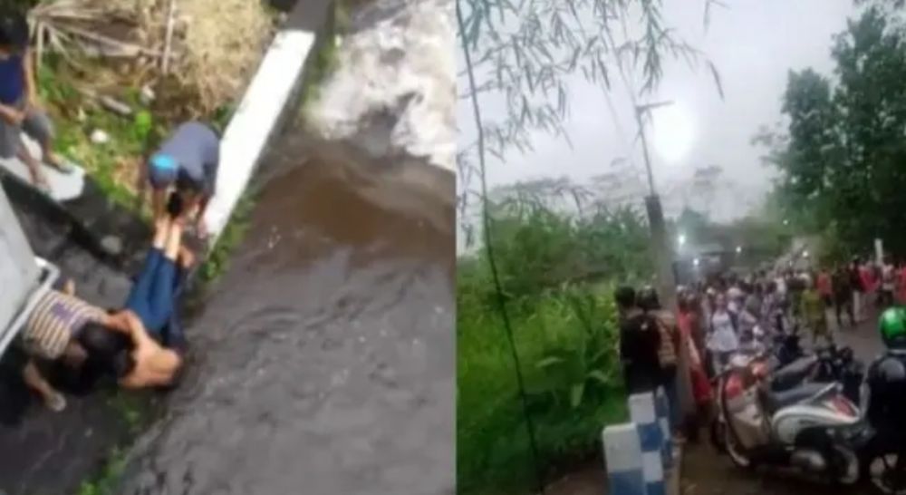 Ratusan Siswa SMPN 1 Turi Sleman Terseret Arus Sungai Sempor, 4 Tewas