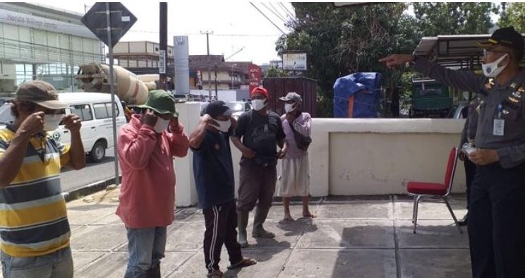 Masyarakat Jambi Masih Banyak Tidak Menggunakan Masker