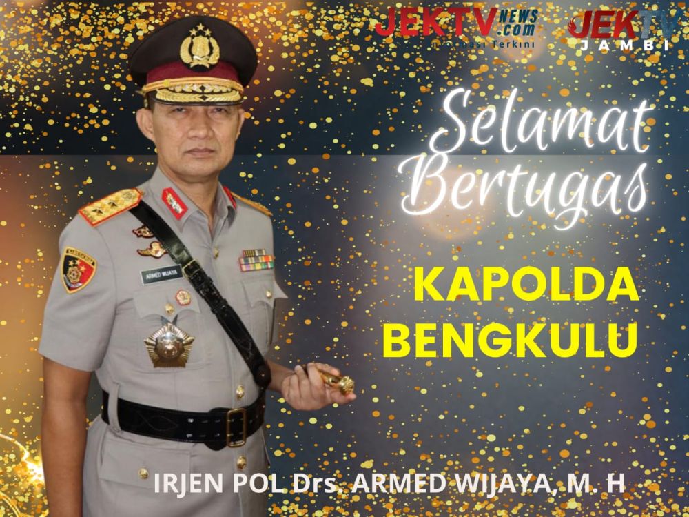 Putra Jambi Dilantik Jadi Kapolda Bengkulu, ini Profilnya !