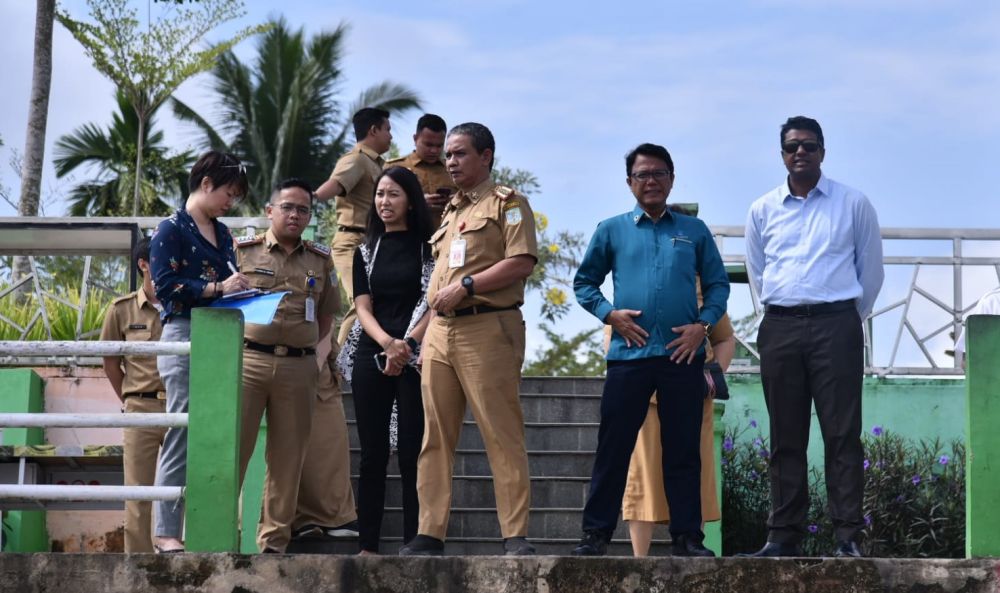 Kota Jambi Jadi Lokasi Proyek Ketahanan Iklim, Tim TFURP Singapura Tinjau Kawasan Wisata Danau Sipin 