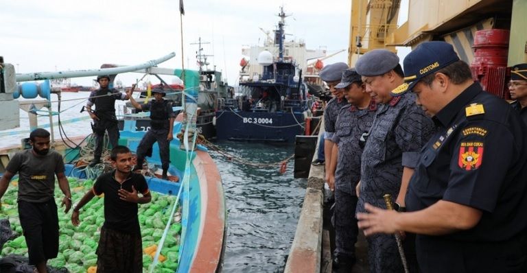 8 WNA Iran Ditangkap BNN Akibat Kedapatan Membawa 309 Kilogram Sabu