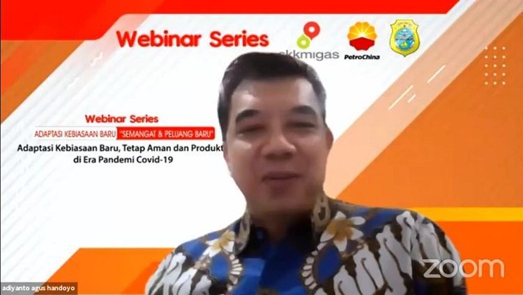 SKK Migas-Petrochina Gelar Webinar Dukung Adaptasi Kebiasaan Baru