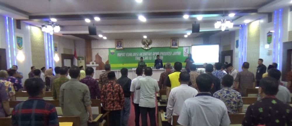 Gubernur Gelar Rapat Evaluasi Serapan Anggaran