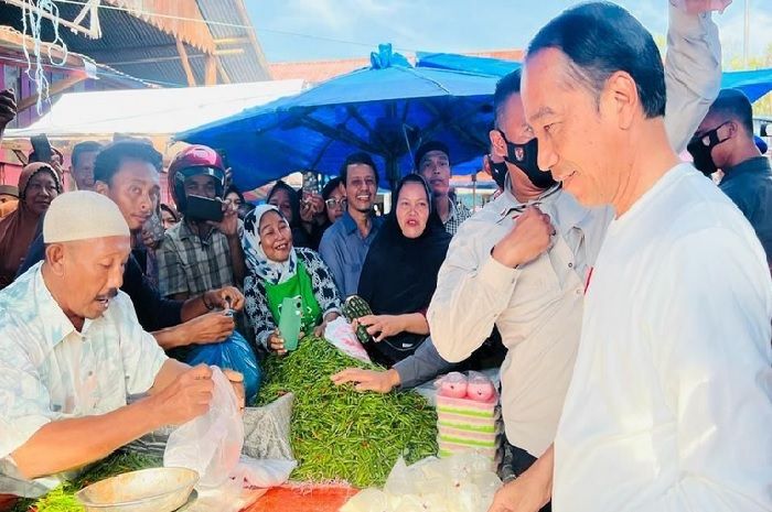 Dorong Pasar Tradisional Miliki Manajemen Pengelolaan yang Baik, Presiden RI Jokowi Perintahkan Pemerintah Daerah untuk Benahi
