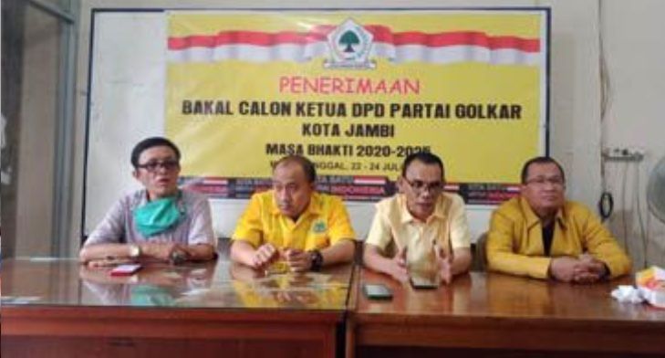 Ini Dua Kandidat yang Maju di Musda DPD II Golkar Kota Jambi