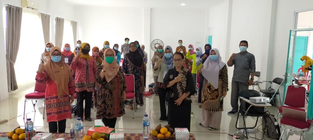Bersama Dinas Kesehatan Tanjung Jabung Barat, PetroChina Gelar Pembentukan dan Pelatihan Kader Covid-19