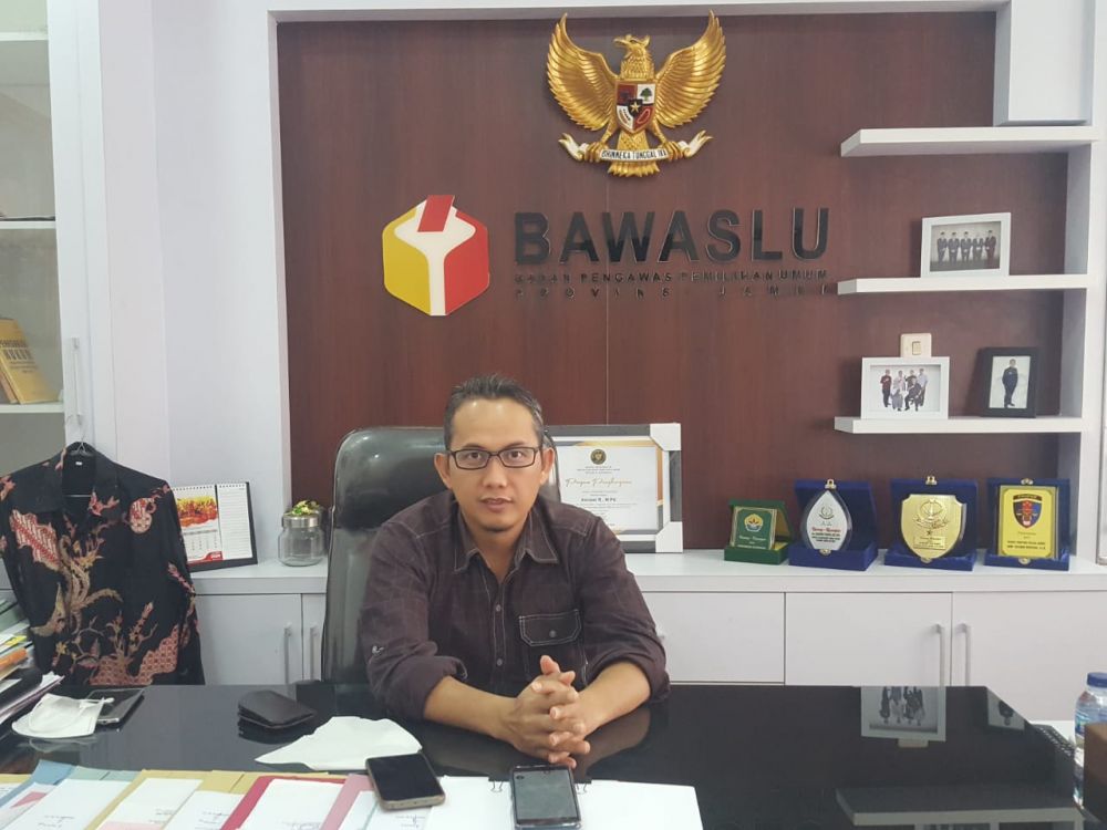 Ketua Bawaslu Provinsi Jambi Mundur Dari Jabatan, ini Alasannya