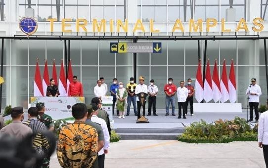 Terminal Identik Preman dan Kumuh, Presiden RI Jokowi dan Gubernur Sumatera Utara Sepakat Akan Ubah Citra Terminal Kedepannya