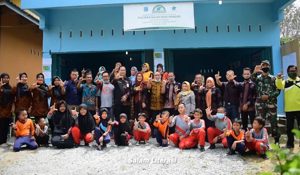 Perpustakaan Desa Terjun Gajah Binaan PetroChina Raih Juara I Tingkat Provinsi Jambi
