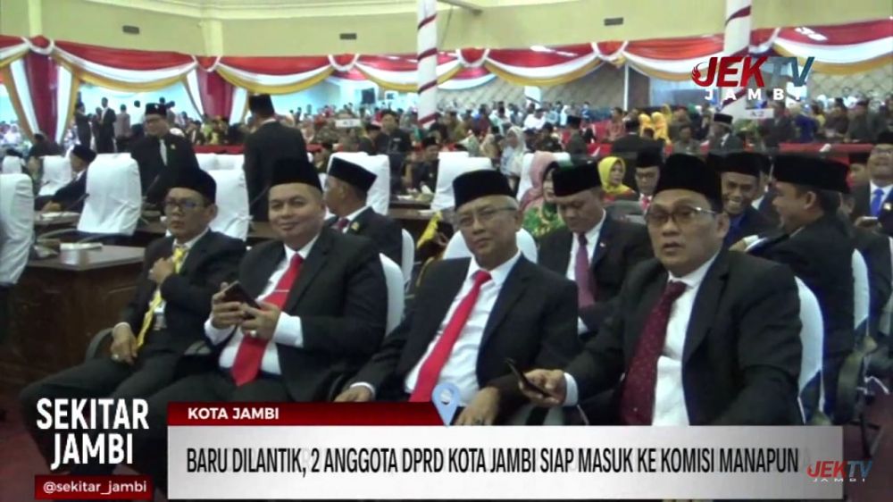 BARU DILANTIK, 2 ANGGOTA DPRD KOTA JAMBI SIAP MASUK KE KOMISI MANAPUN