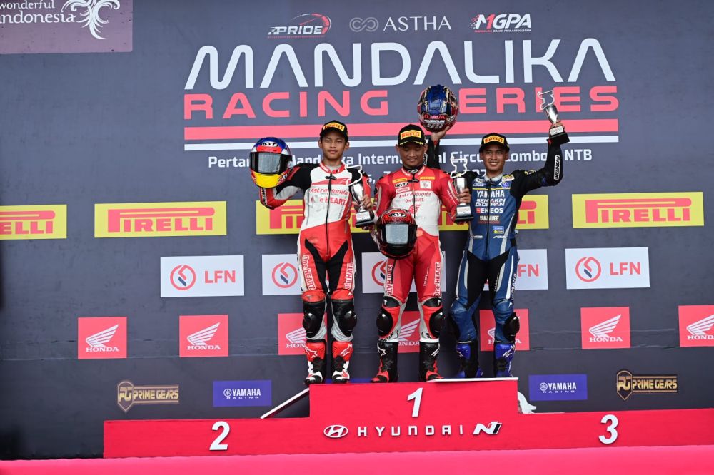 Dominasi Astra Honda Raih Podium Tertinggi di Seri Perdana Kejurnas Mandalika